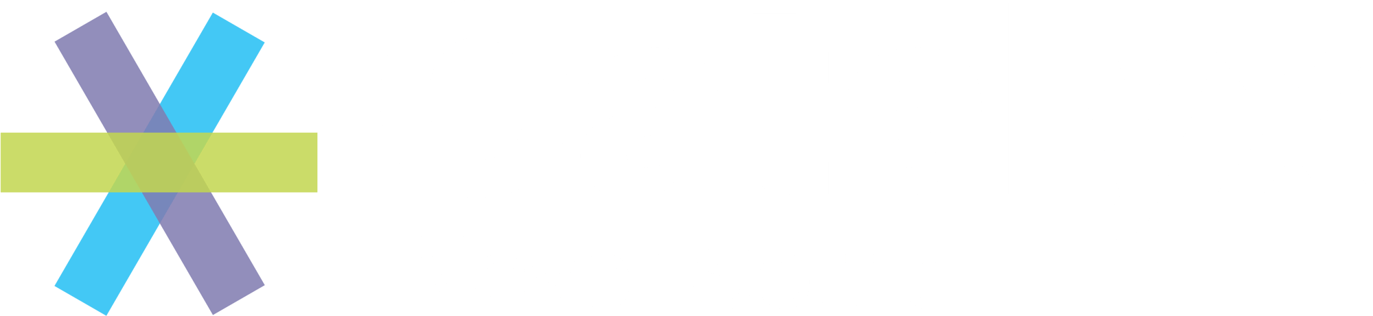 Catalyx Never Settle Logo White Full Colours