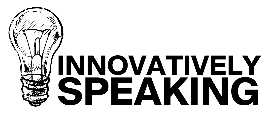 Innovatively Speaking Logo Black